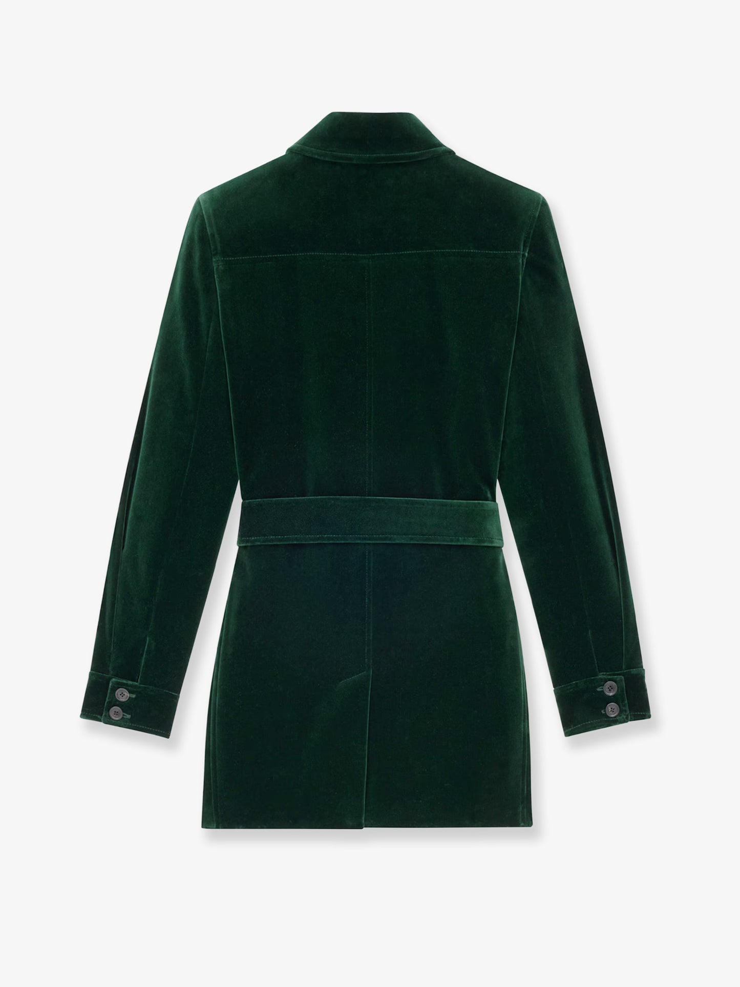 Sahariana velvet blazer