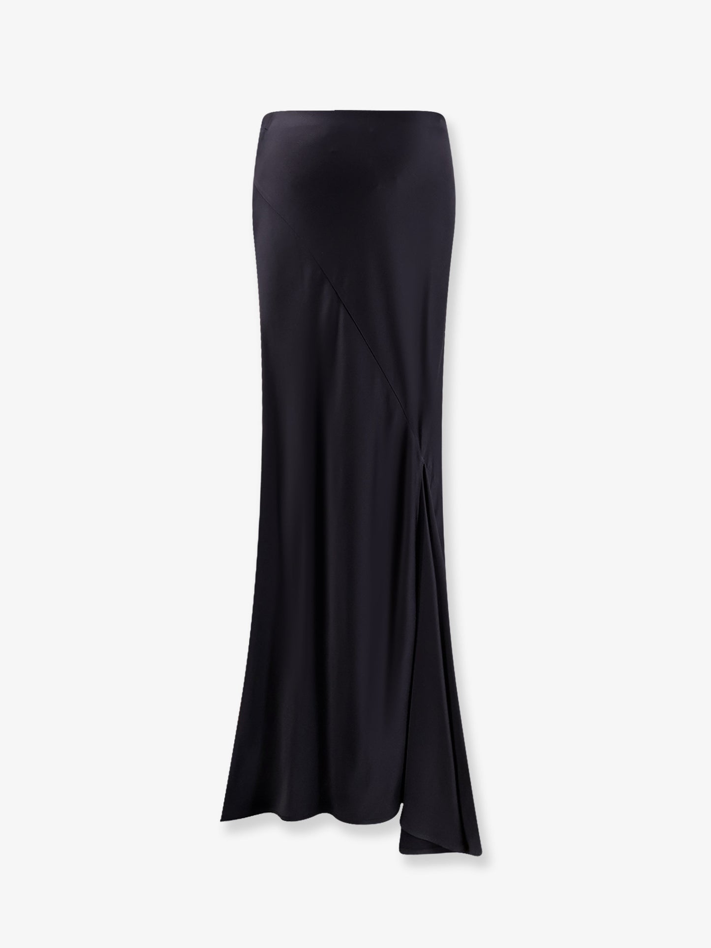 Elvira satin long skirt