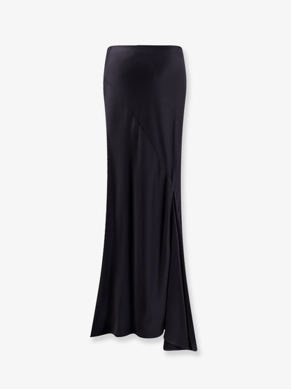 Elvira satin long skirt thumbnail