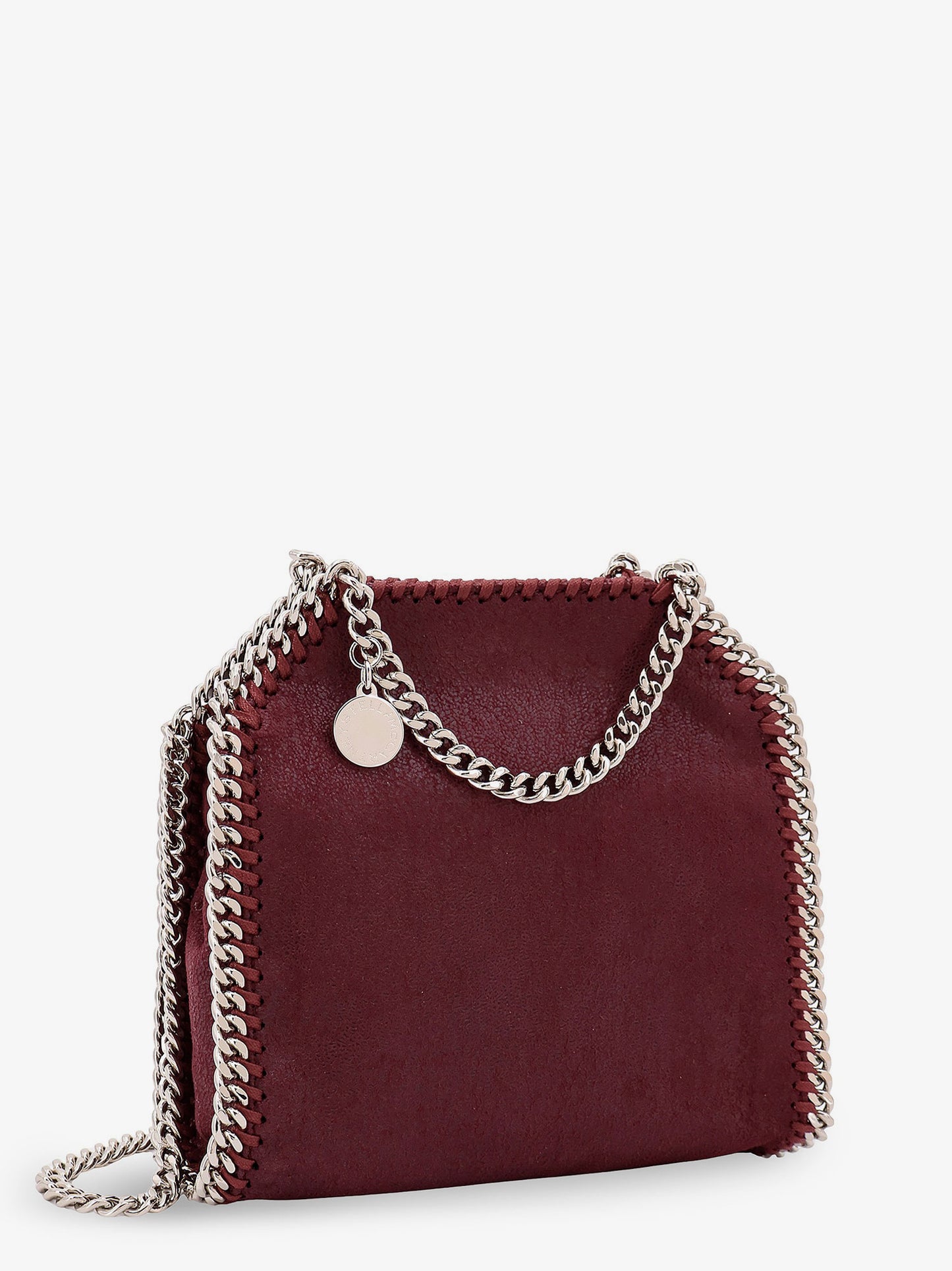 Borsa a tracolla Falabella Tiny in Eco Shaggy Dear