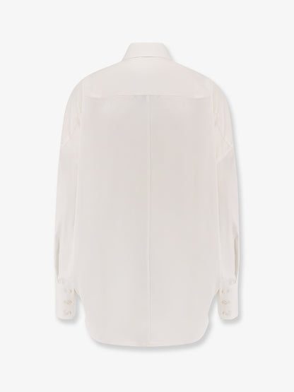 Oversize satin shirt thumbnail