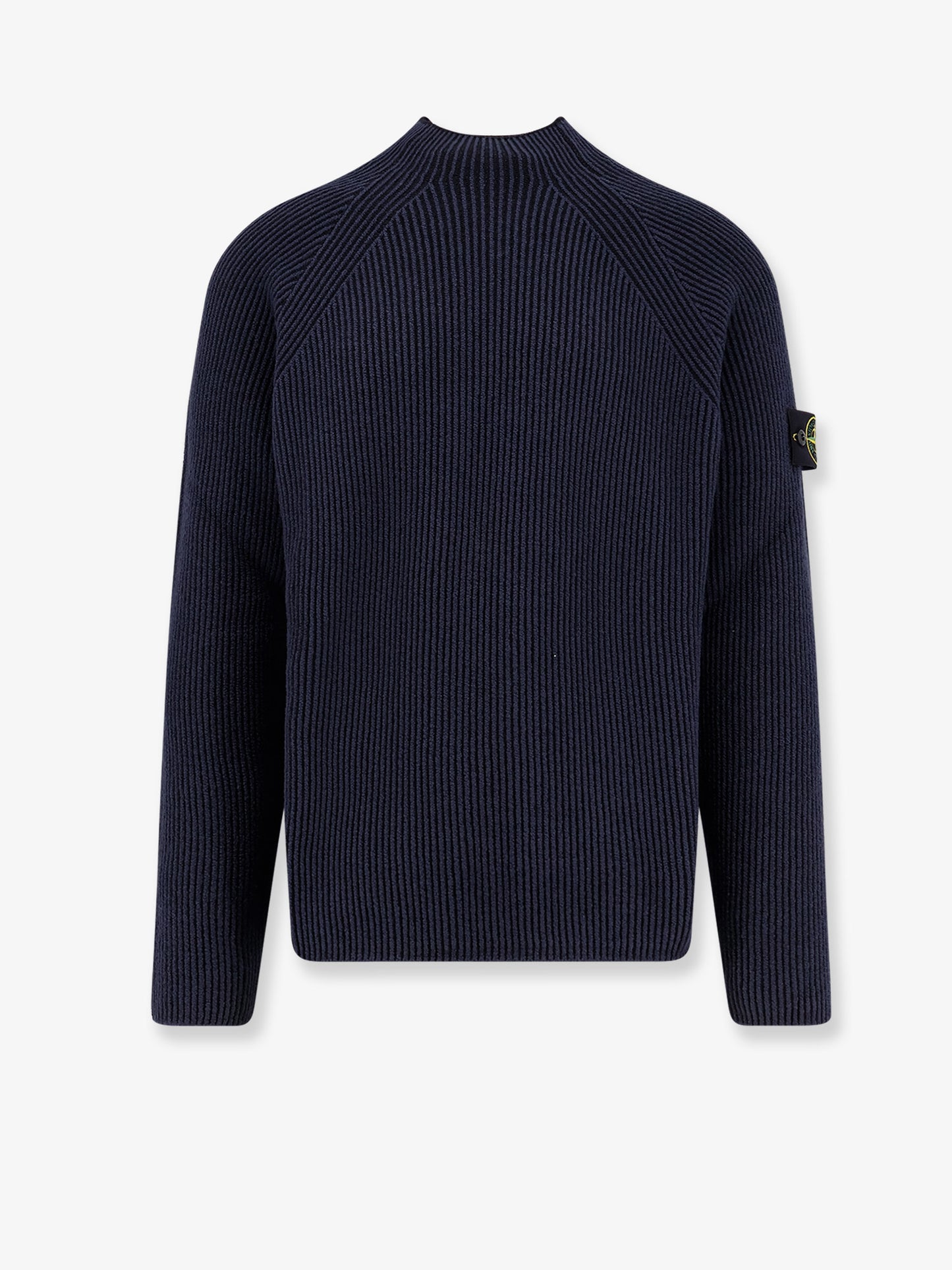 Cotton and virgin wool sweater