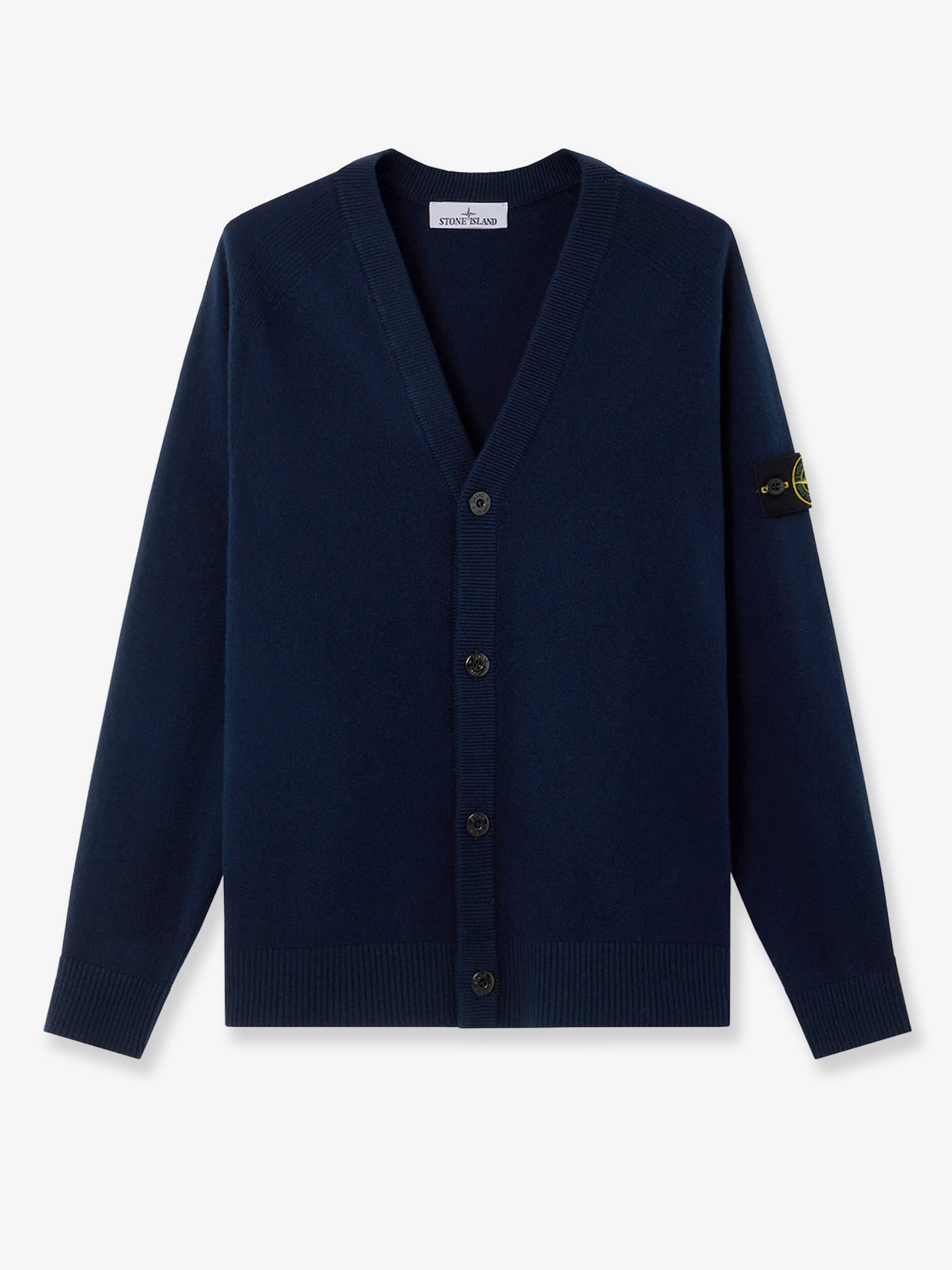 Certified virgin wool cardigan