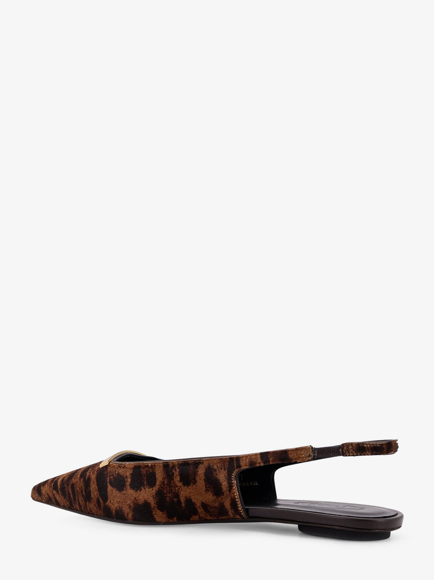 Ponyskin ballerinas