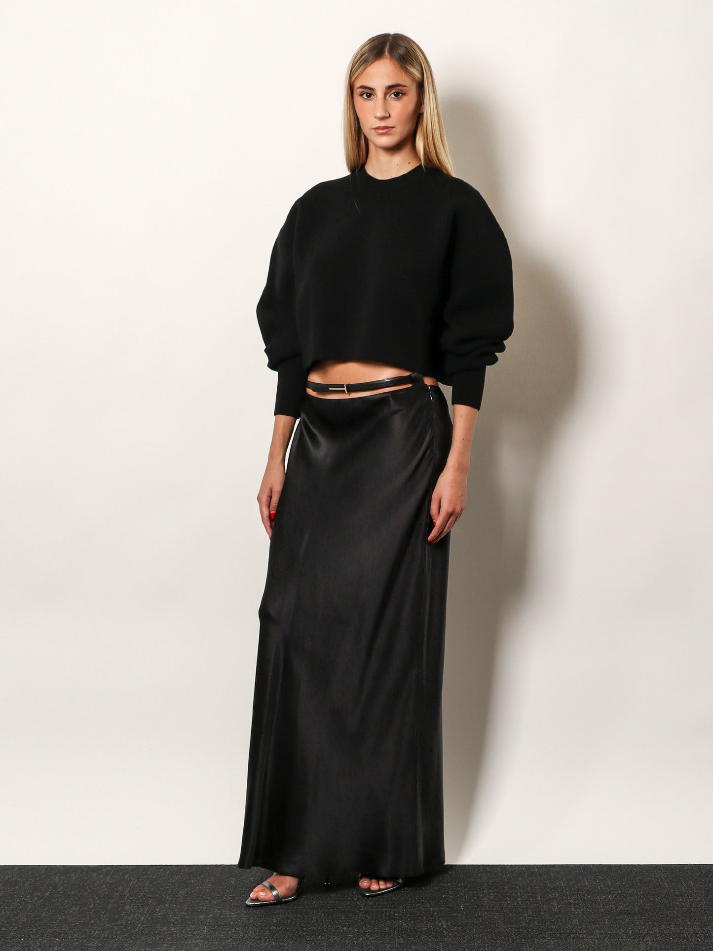 Wool and cashmre sweater