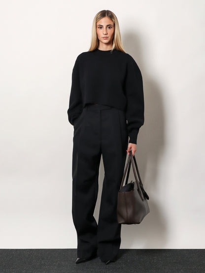 Pleated wool trousers thumbnail