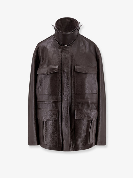 Unisex leather jacket