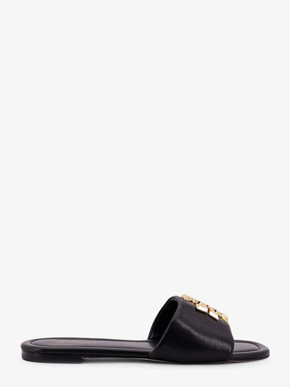 Eleanor leather flat sandals thumbnail