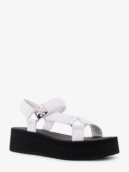 Mellow leather wedge sandals thumbnail