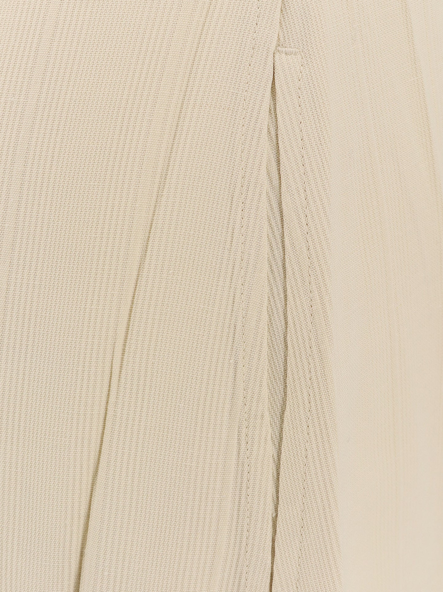 Vestito lungo Woven Stripesin viscosa a righe