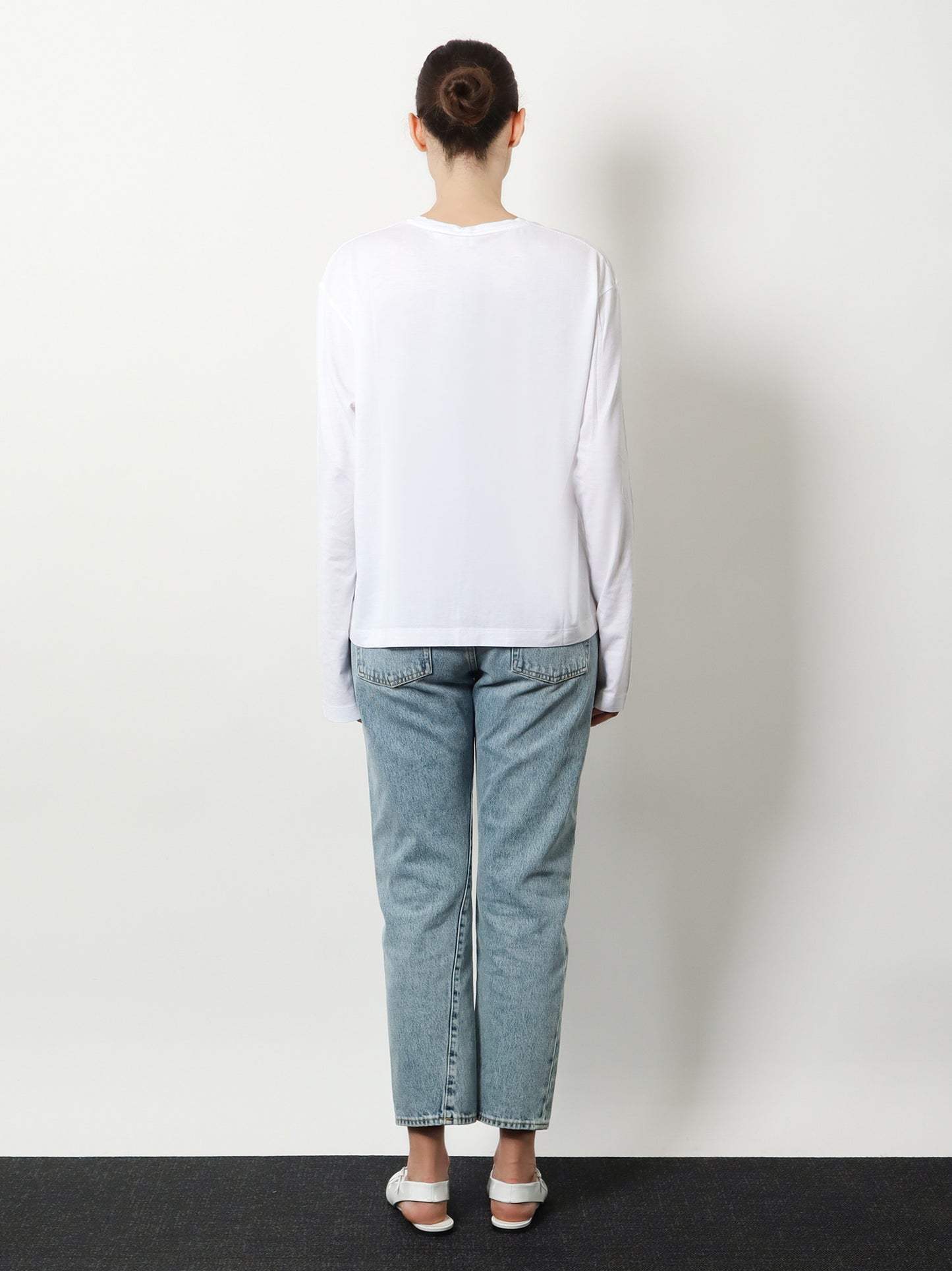T-shirt Classic Long-Sleeve in lyocell e cotone