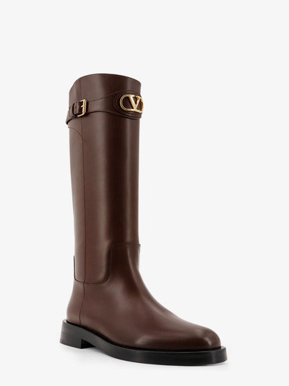 Vlogo Signature leather boots thumbnail