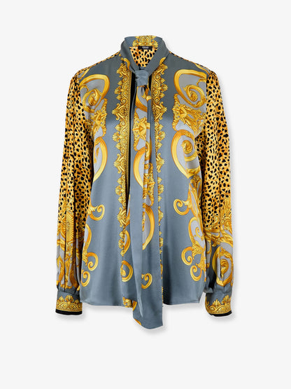 Camicia in seta Lavallière Cheetah Foulard thumbnail