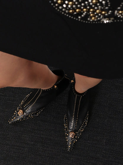 Leather ankle boots thumbnail