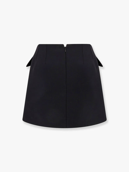 Mini lenght wool skirt thumbnail