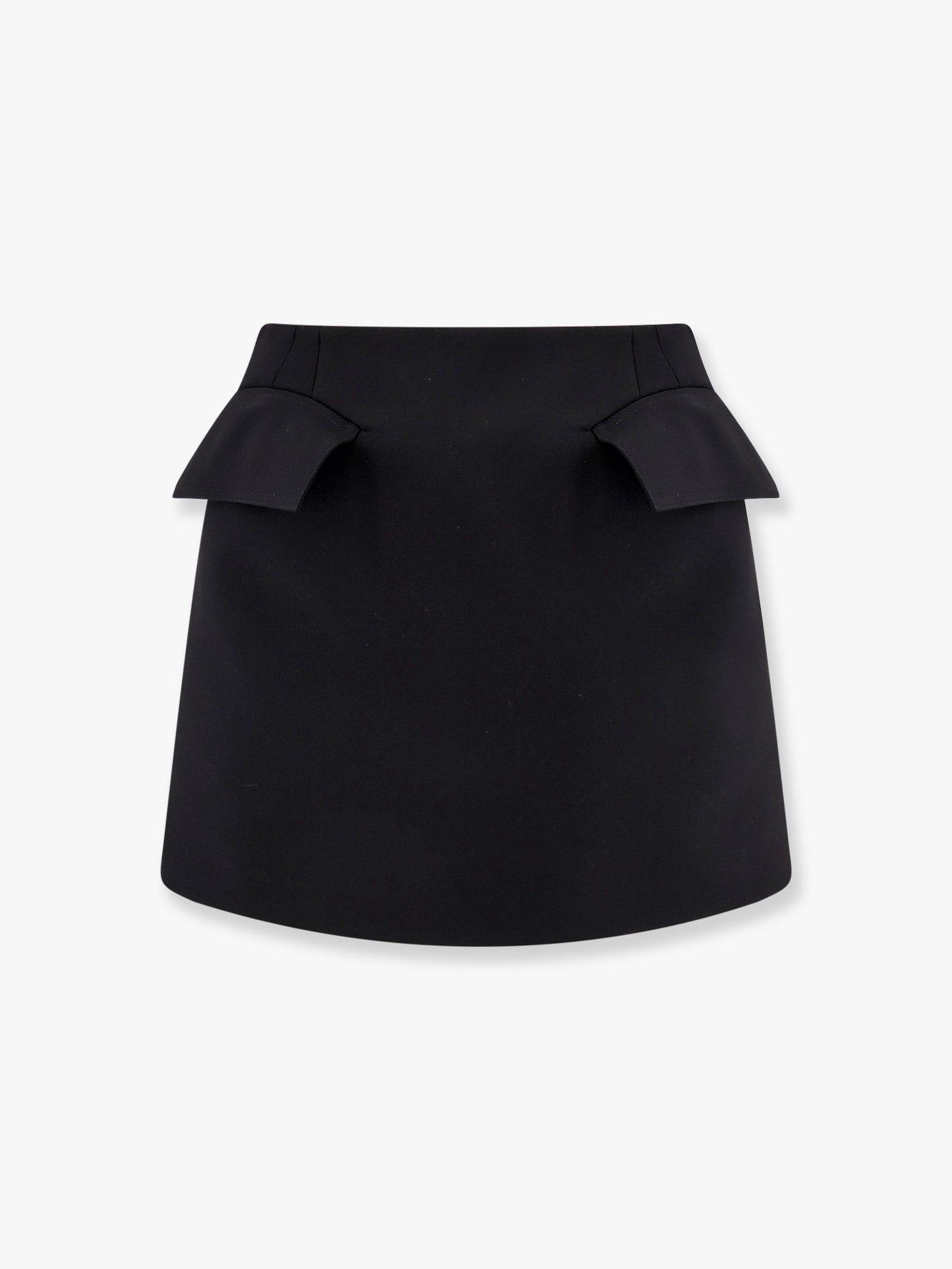 Mini lenght wool skirt