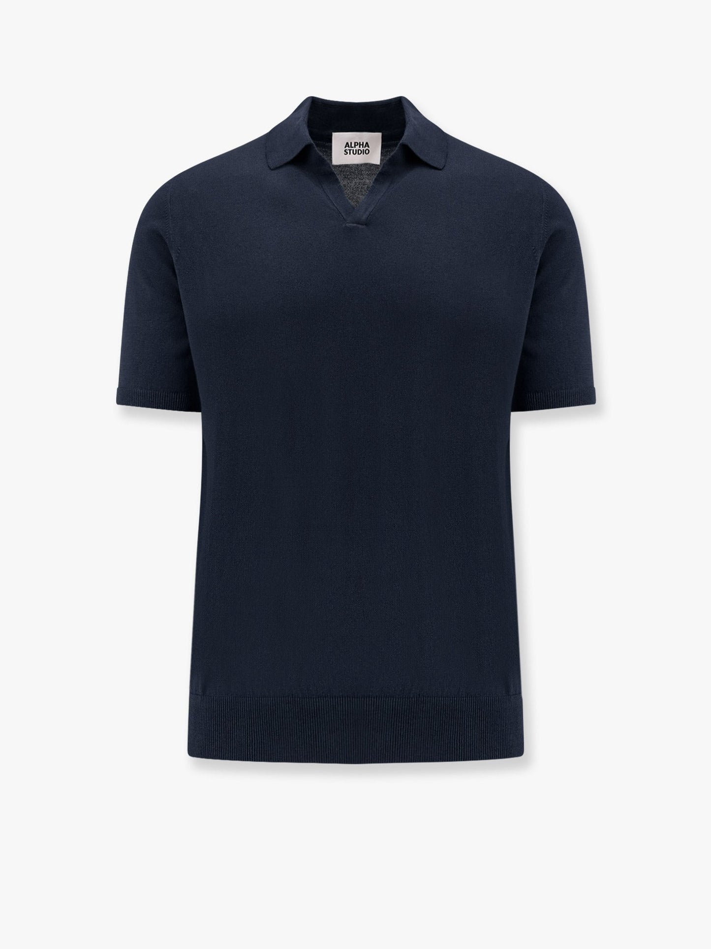 Polo in crepe di cotone