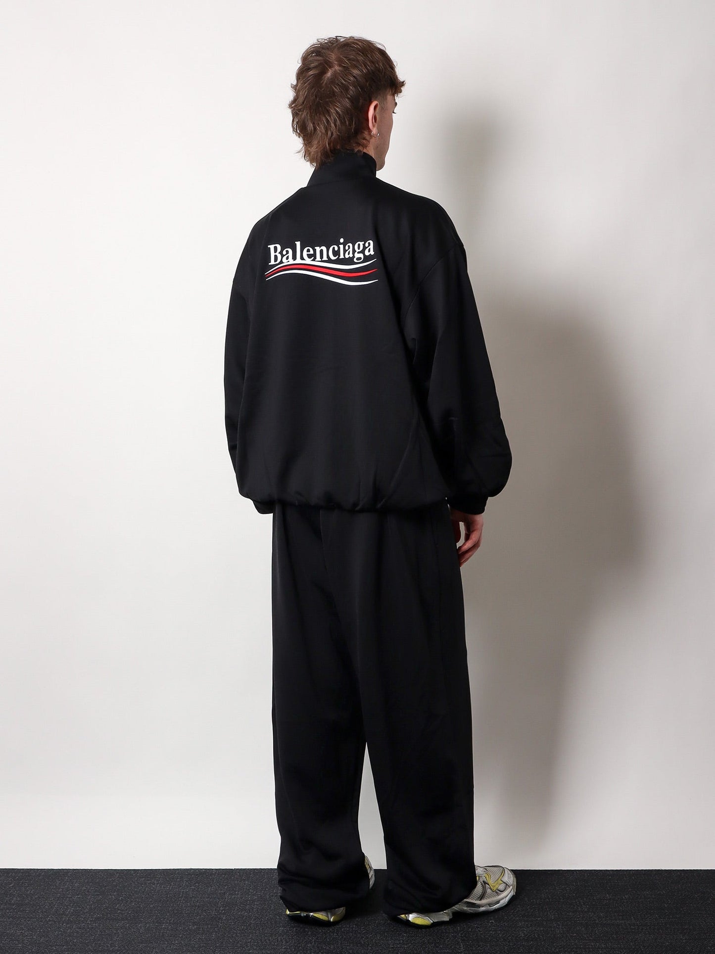 Balenciaga unisex sweatshirt with logo embroidery