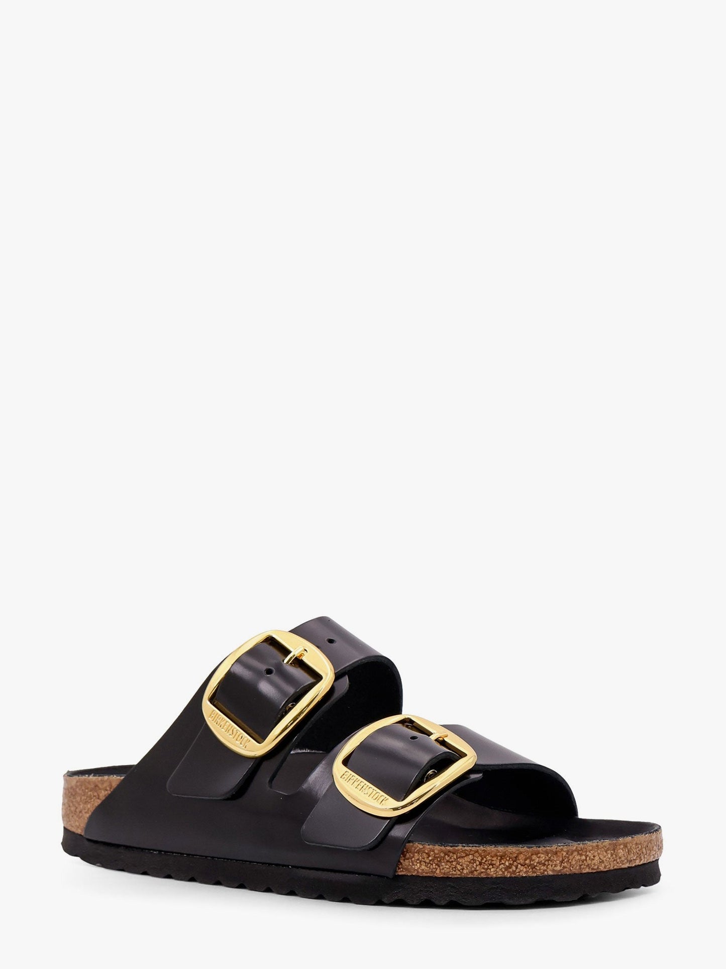 Arizona big buckle patent leather sandals