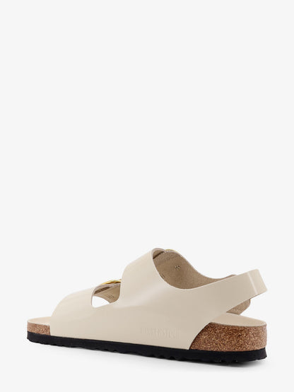 Milano Big Buckle patent leather sandals thumbnail
