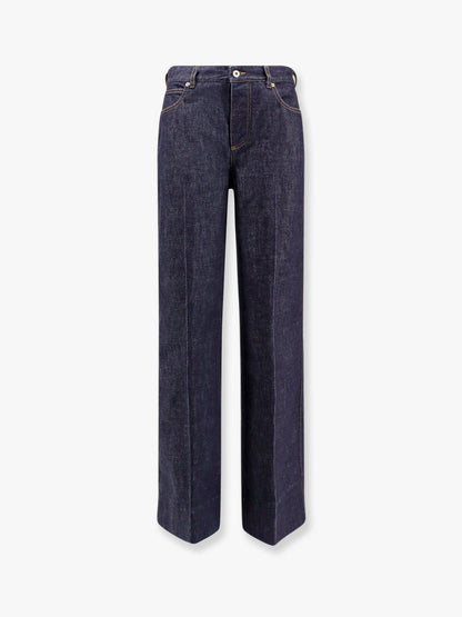 Indigo soft palazzo jeans thumbnail