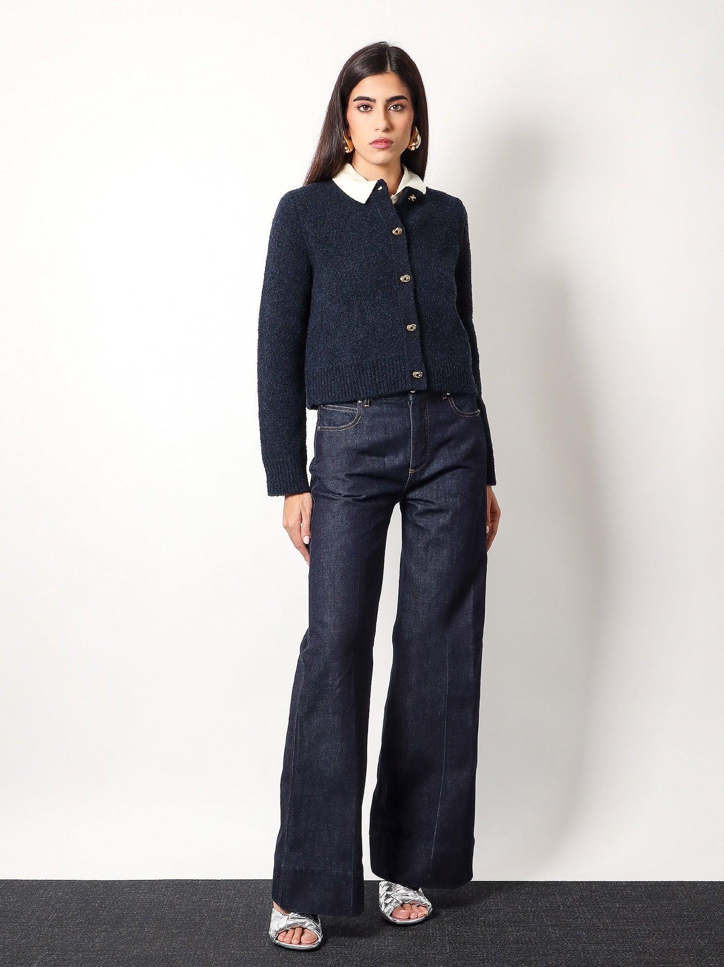 Indigo soft palazzo jeans