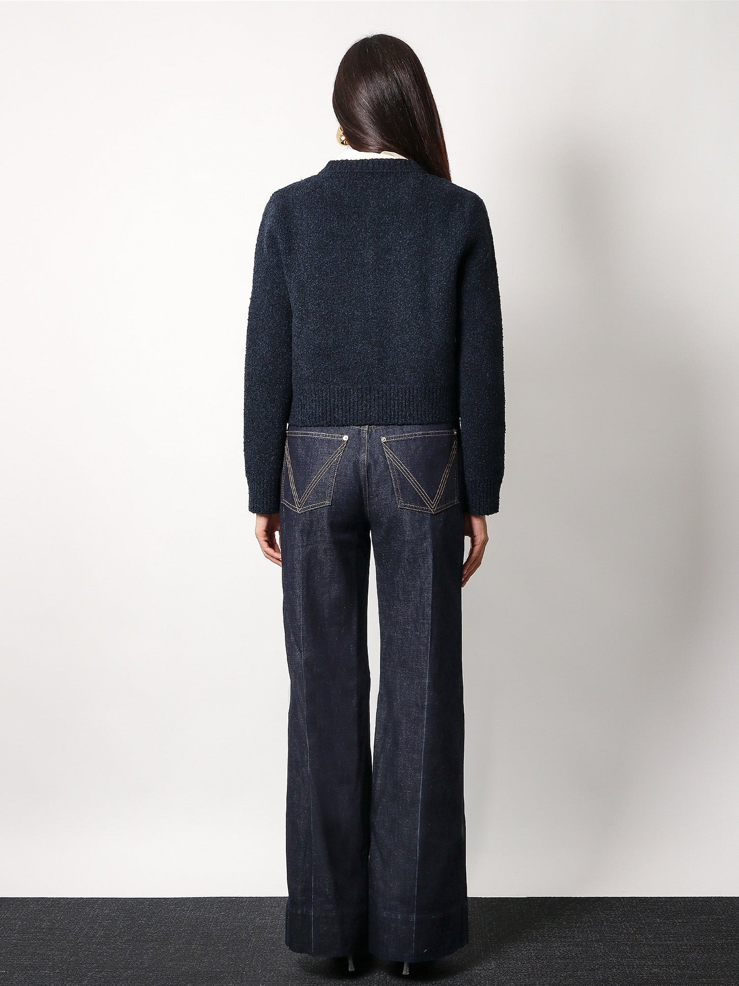 Indigo soft palazzo jeans