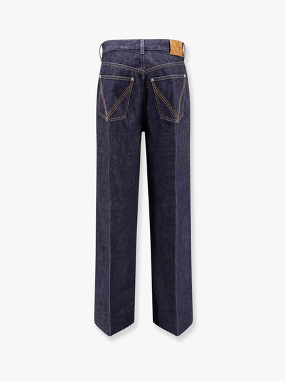 Indigo soft palazzo jeans thumbnail