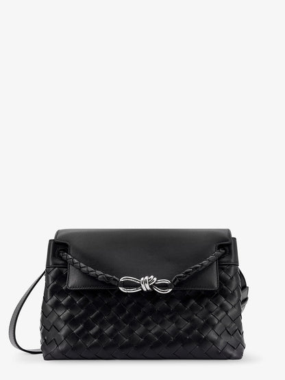 Borsa messenger Andiamo in pelle con motivo Intrecciato thumbnail