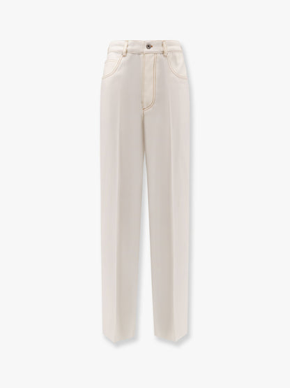 Wool wide leg trousers thumbnail