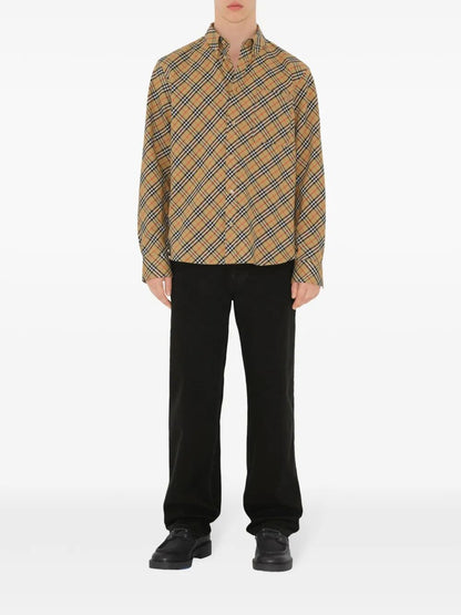 checked cotton shirt thumbnail
