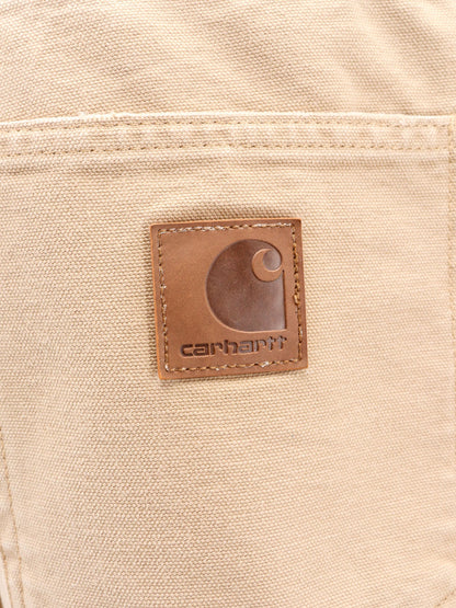 Organic cotton trouser with back logo patch thumbnail