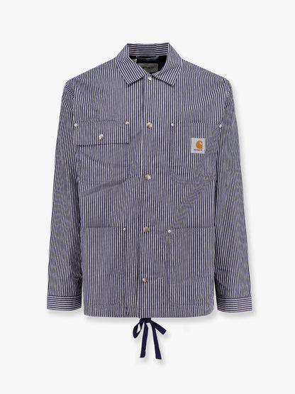 Notus Coach striped cotton jacket thumbnail