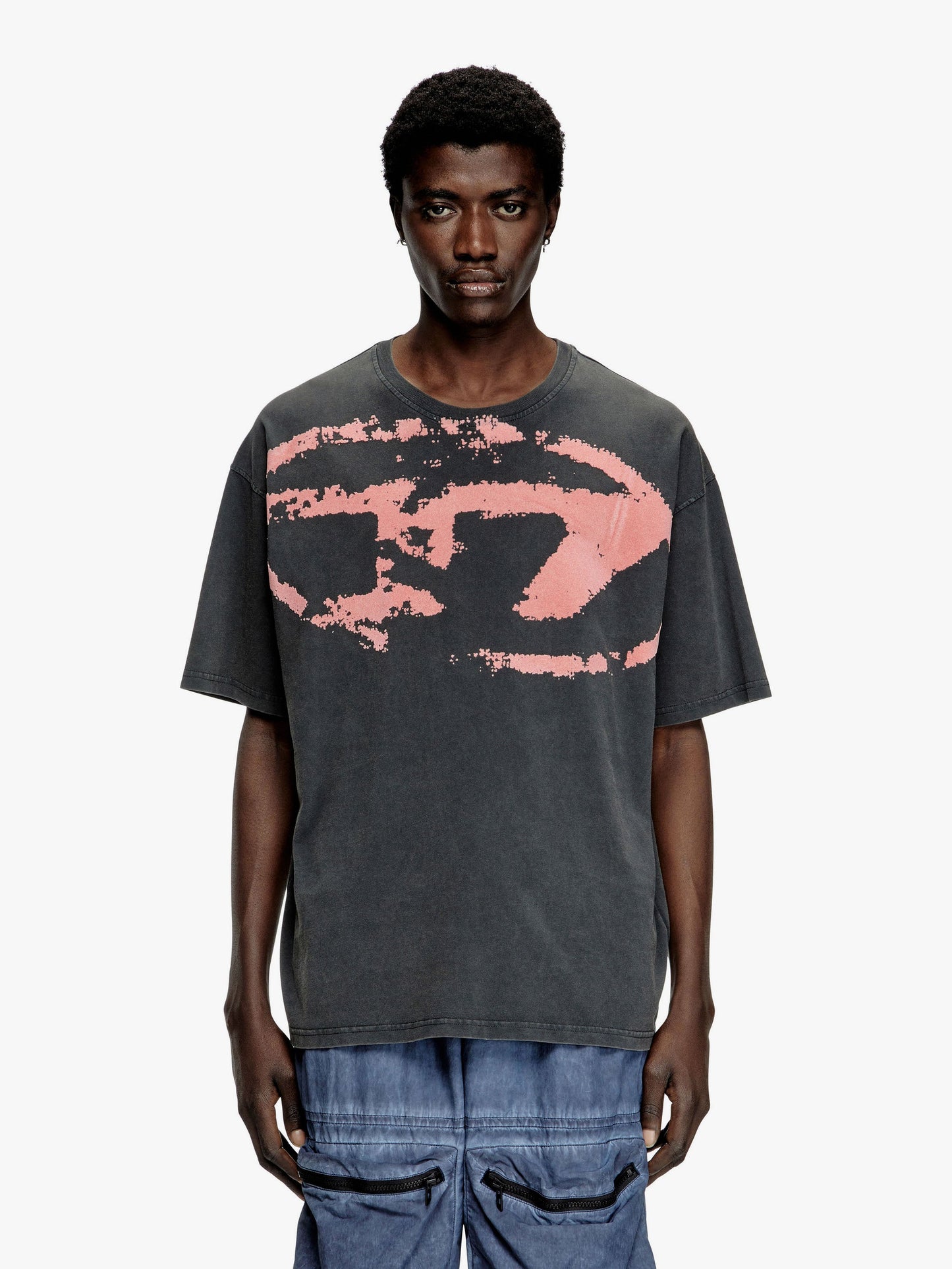 T-boxt t-shirt with distressed effect
