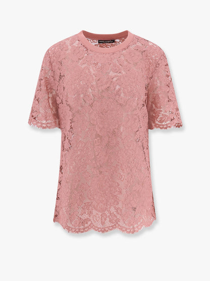 Maglia in pizzo floreale DG thumbnail