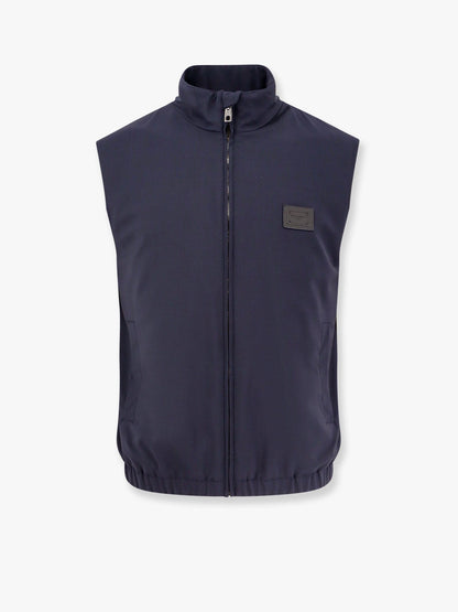 Wool blend sleeveless jacket thumbnail