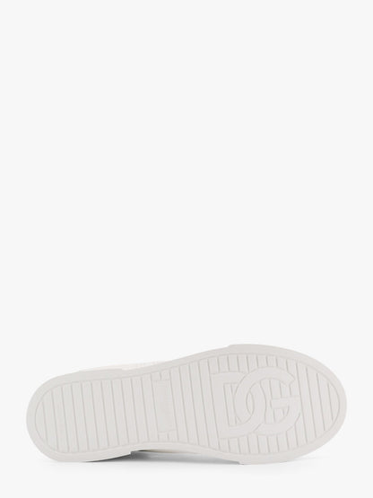 Portofino low-top leather sneakers with lateral monogram thumbnail