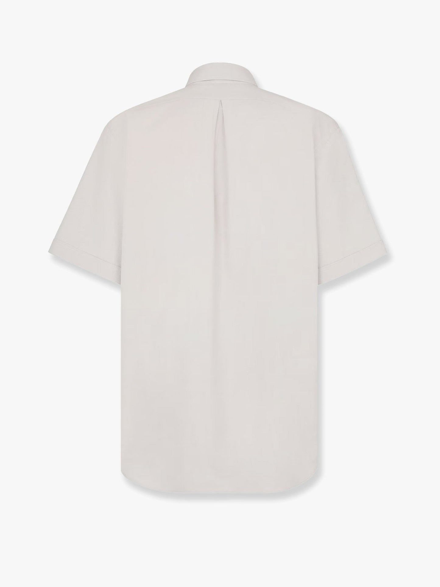 Oxford shirt with Fendi crest embroidery