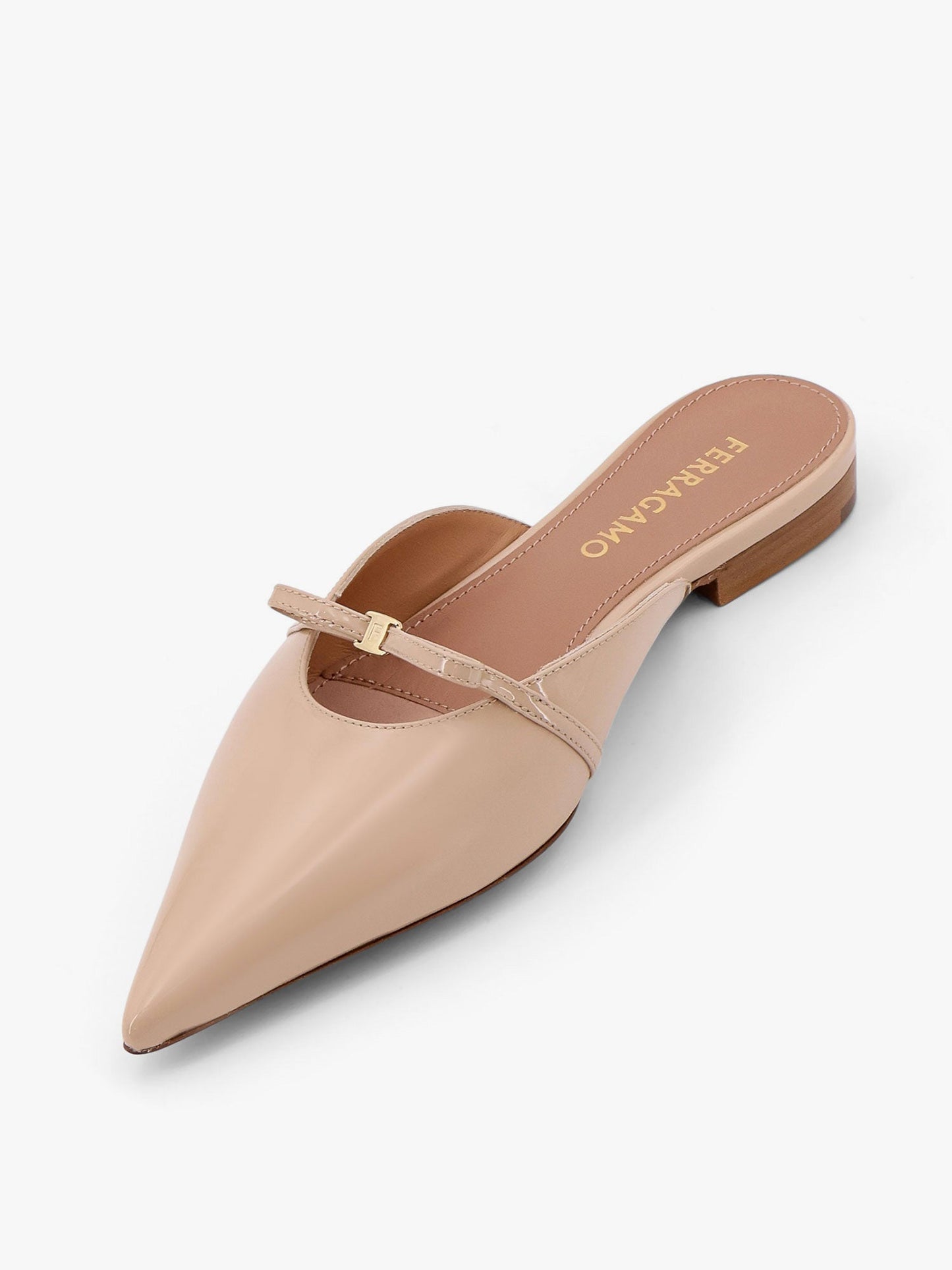 Giulye patent leather mule