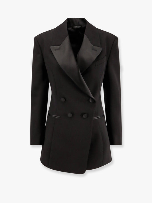 Tuxedo balzer with satin lapel