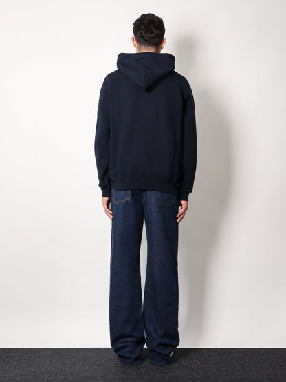 Cotton sweatshirt with gucci web print thumbnail