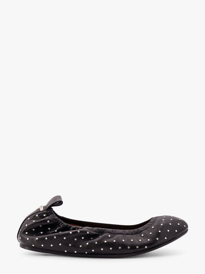 Leather ballerinas with stud detail thumbnail