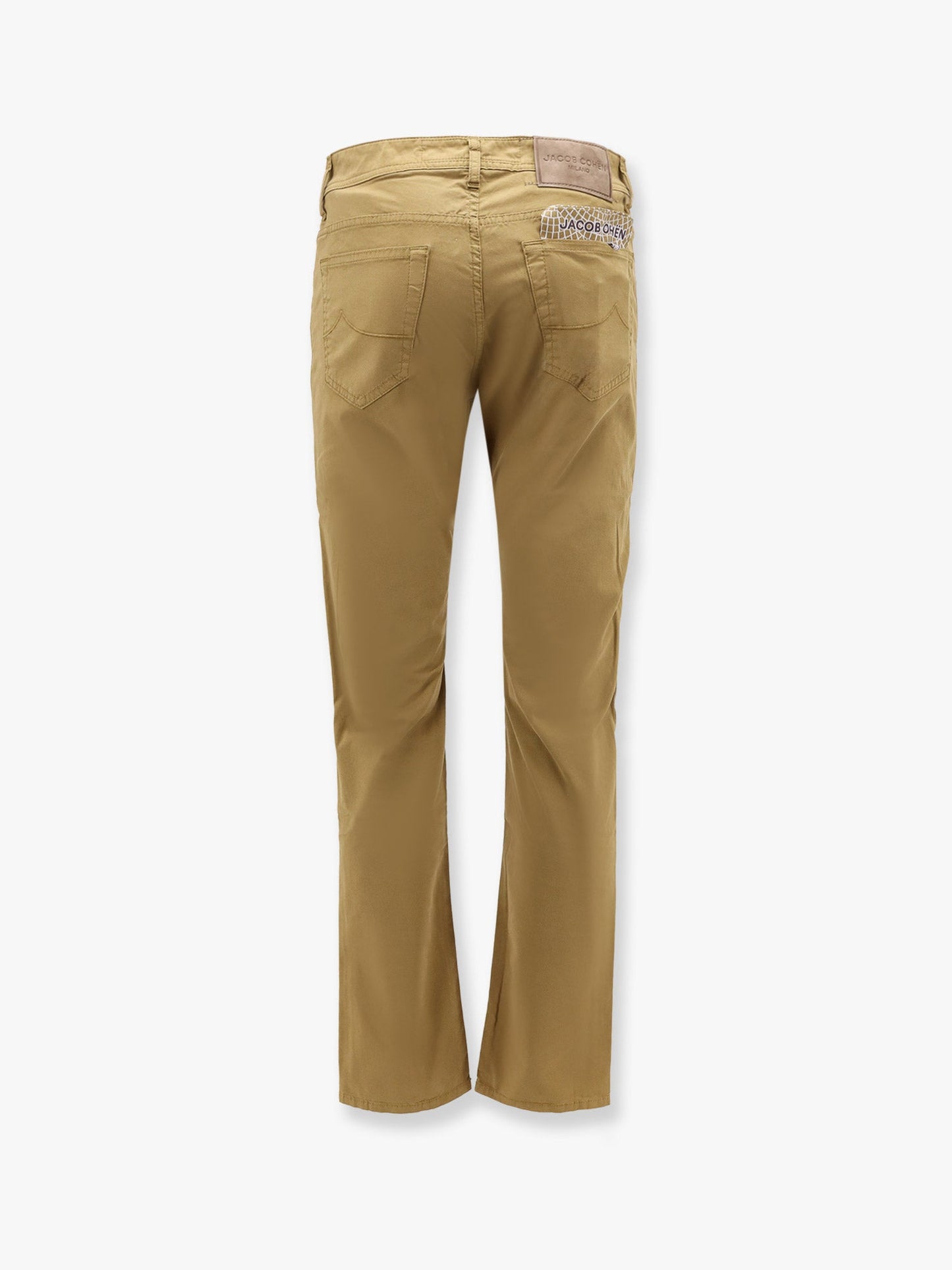 Bard cotton stretch trouser with iconic handkerchief