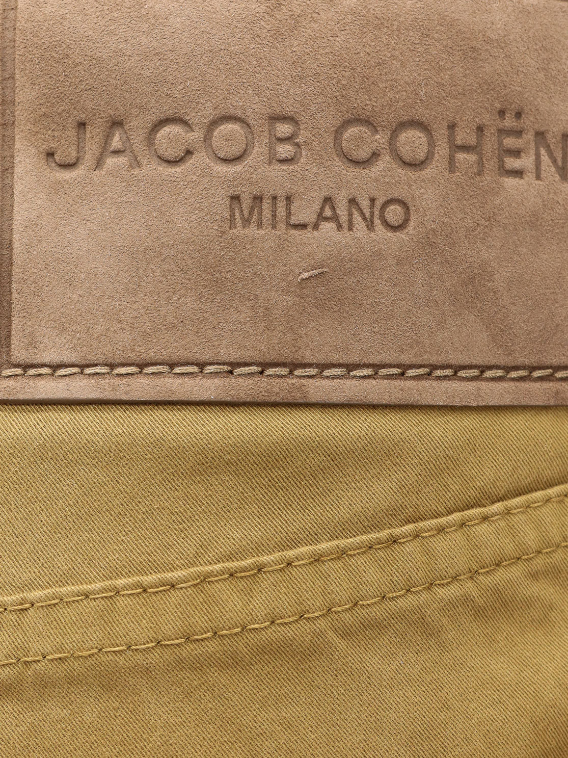 Bard cotton stretch trouser with iconic handkerchief