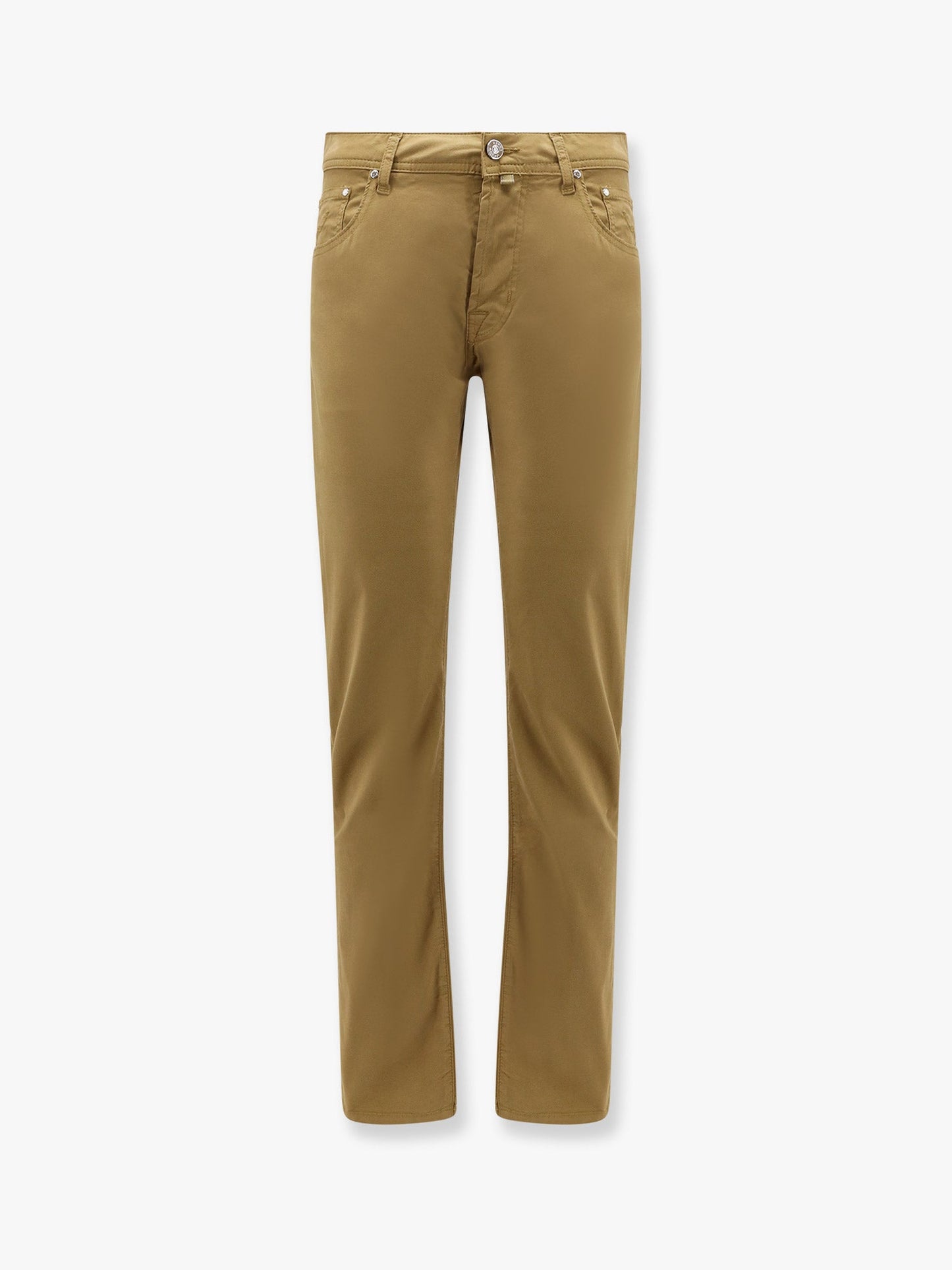 Bard cotton stretch trouser with iconic handkerchief