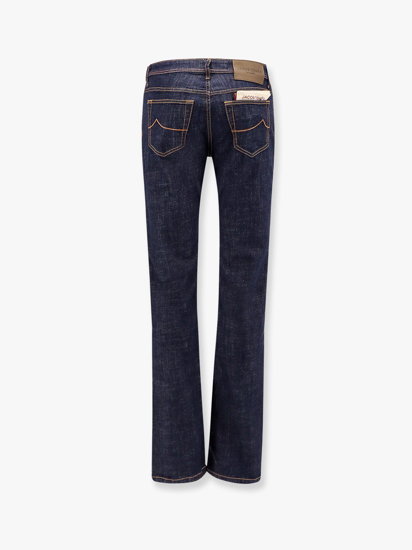 Bard stretch cotton jeans with iconic handkerchief