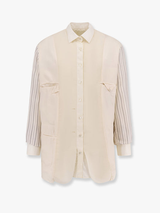 Anonymity of the lining reversible wool blend blazer