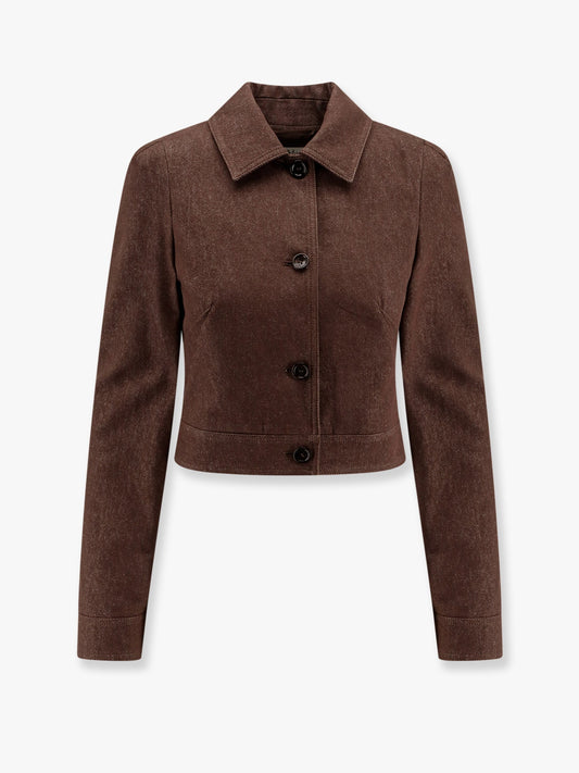 Carpa Max Mara sfilata crop fit blazer