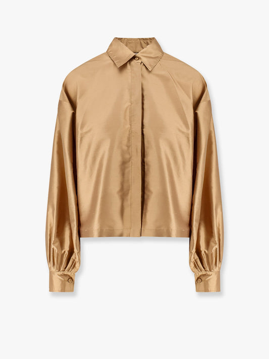 Camicia Scalata in shantung