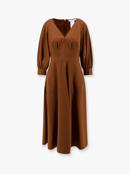Pedaggi cotton midi dress thumbnail
